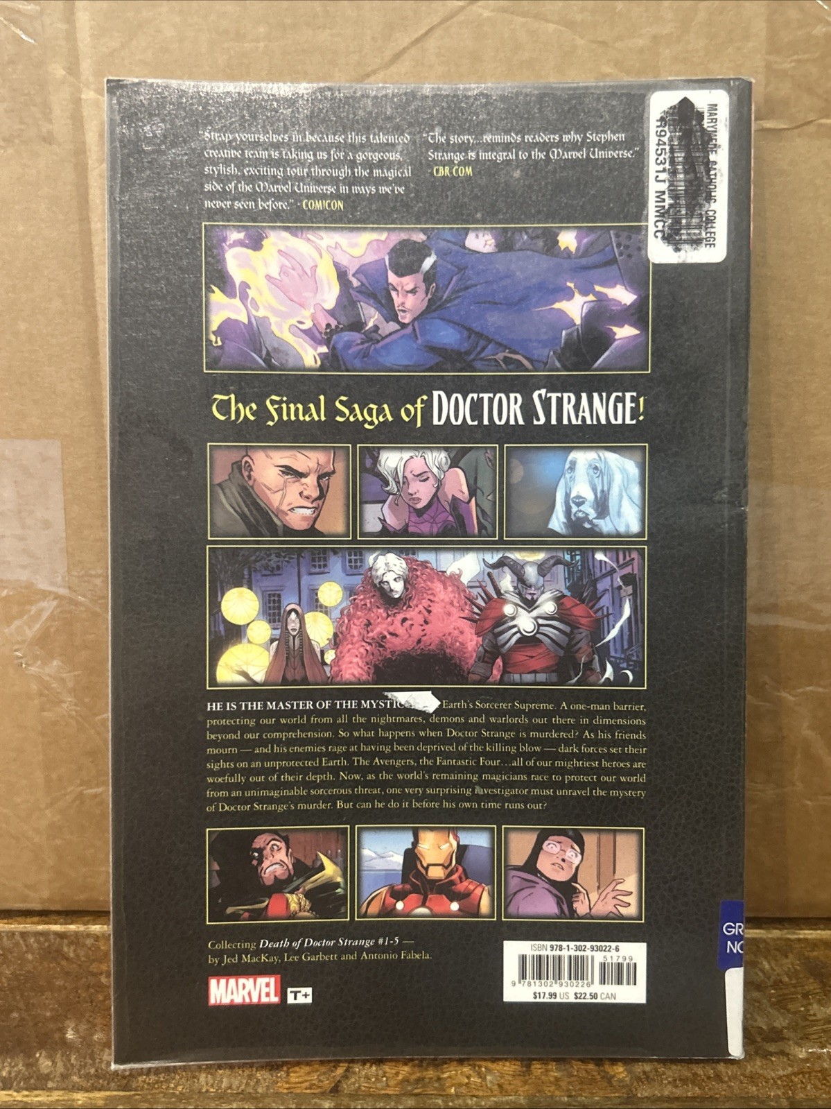 Death of Doctor Strange (The Death of Doctor Strange) – Jed Mackay Ex Library