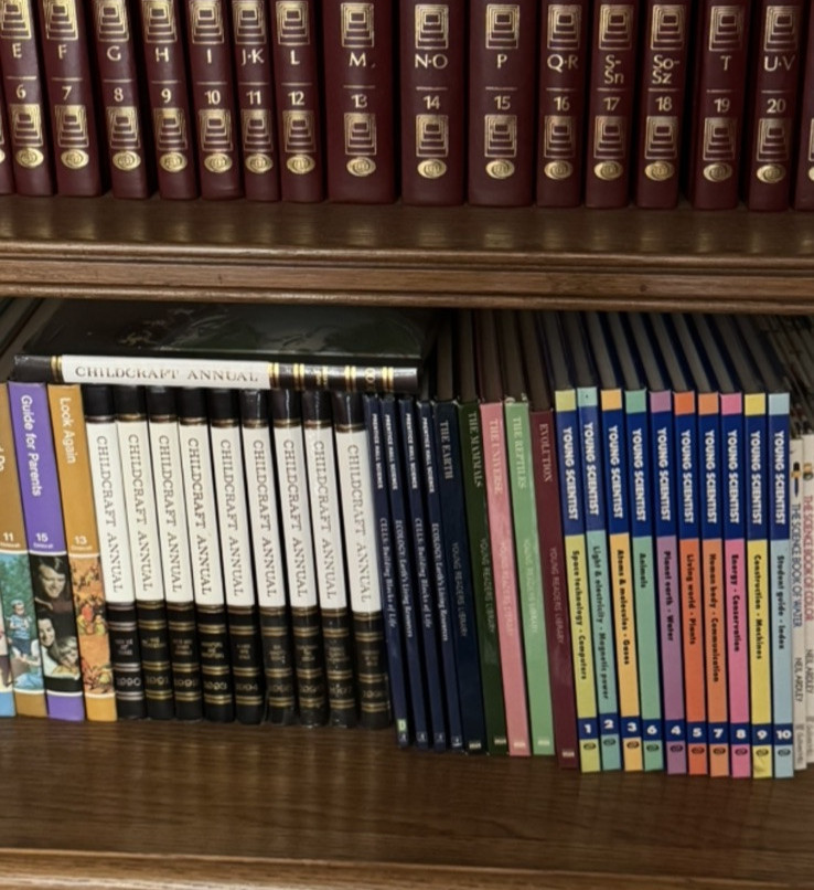 5-Time Life Books Young Readers Library Homeschool Various Topics Hardcover VTG