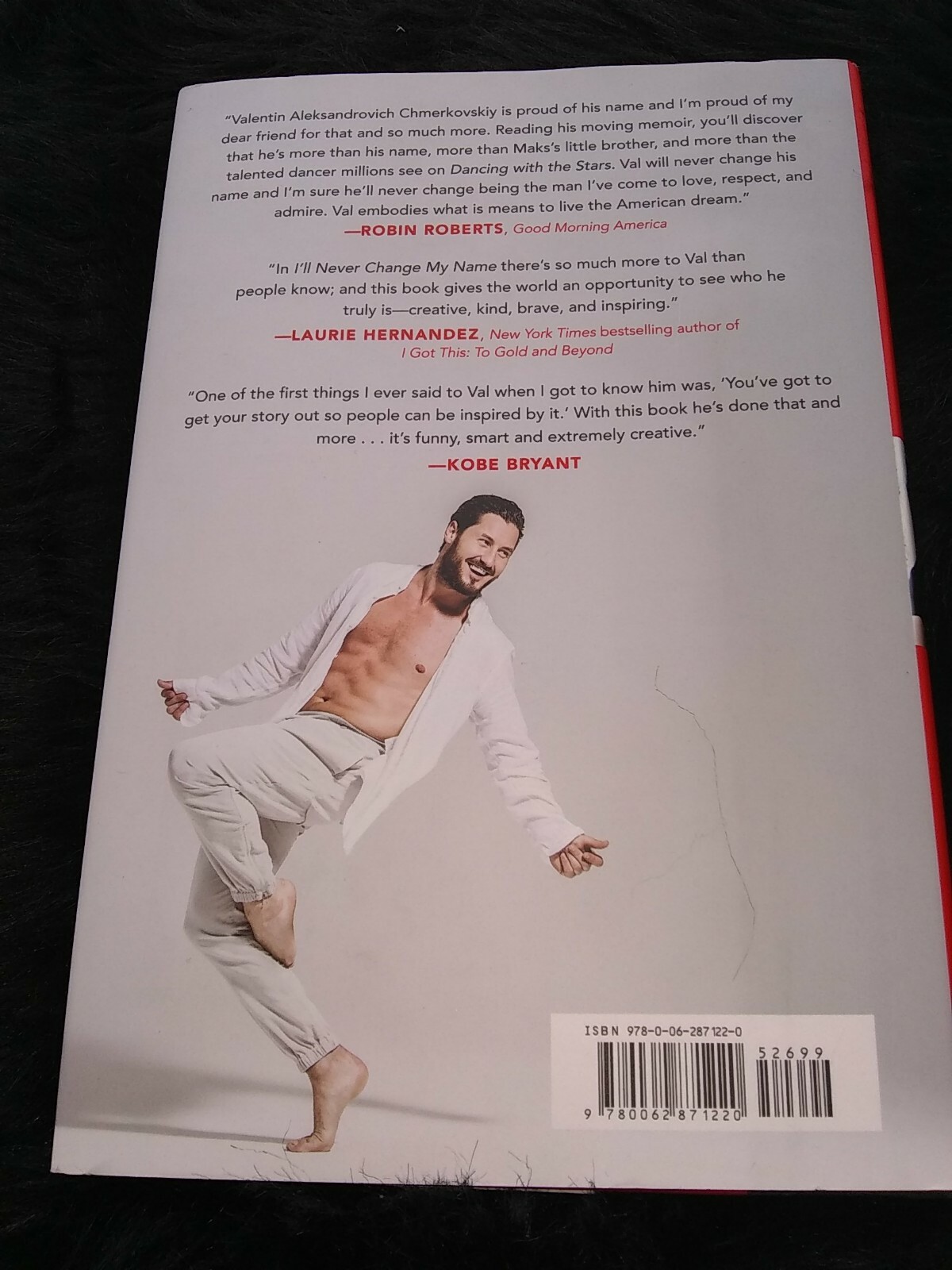 Valentin Chmerkovskiy: I’ll Never Change My Name [SIGNED COPY] New corner squish