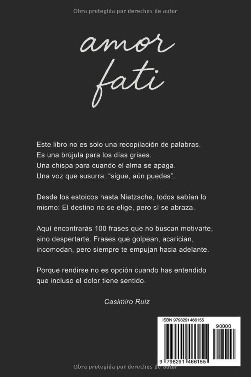 Amor Fati: Ama tu Destino (Spanish Edition)