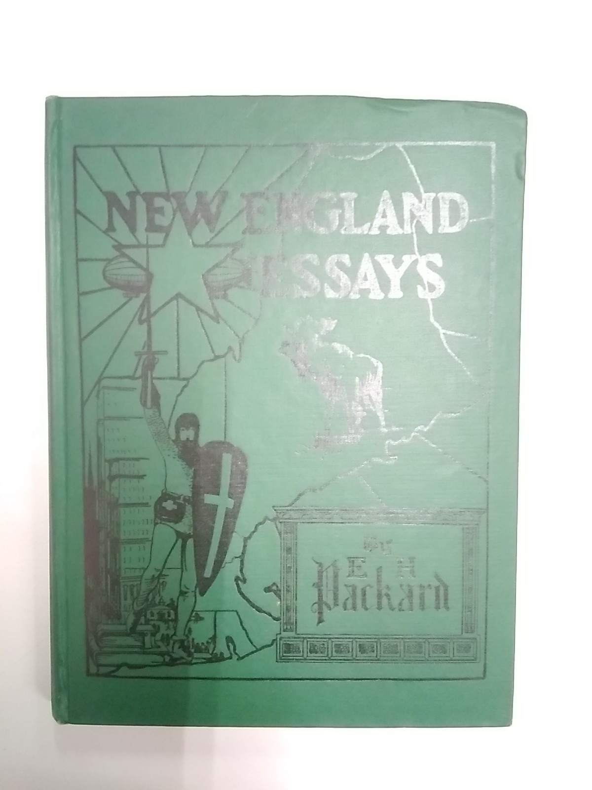 New England Essays by EH Packard 1929 1st Ed, SIGNED HC w/ Eph. Adm. Byrd. READ!