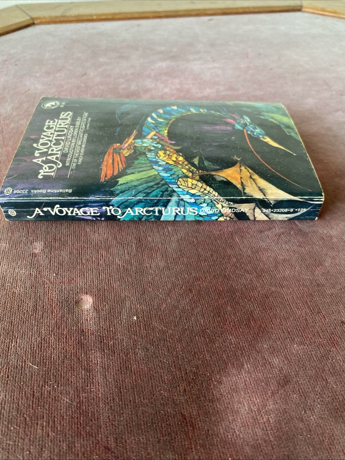 A Voyage to Arcturus by David Lindsay 3rd US Printing 1973 Vintage Paperback