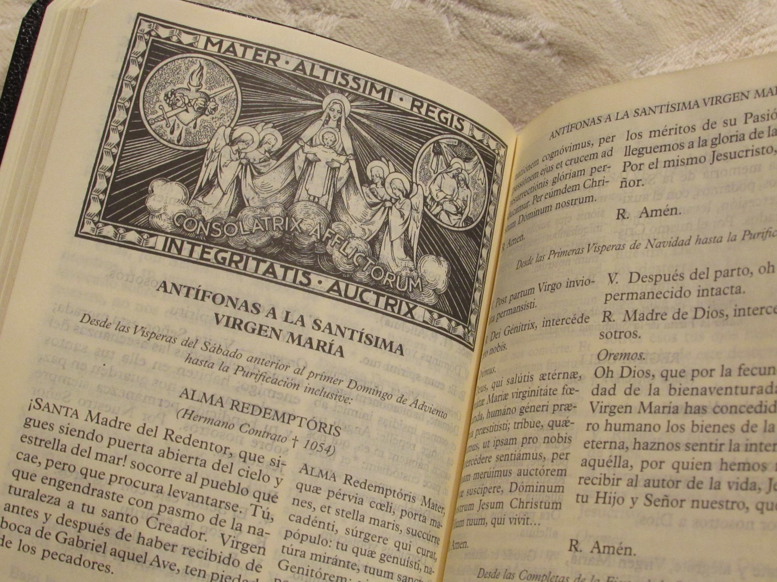 1962 Misal Diario Catolico Apostolico Roma for the Traditional Latin Mass Black