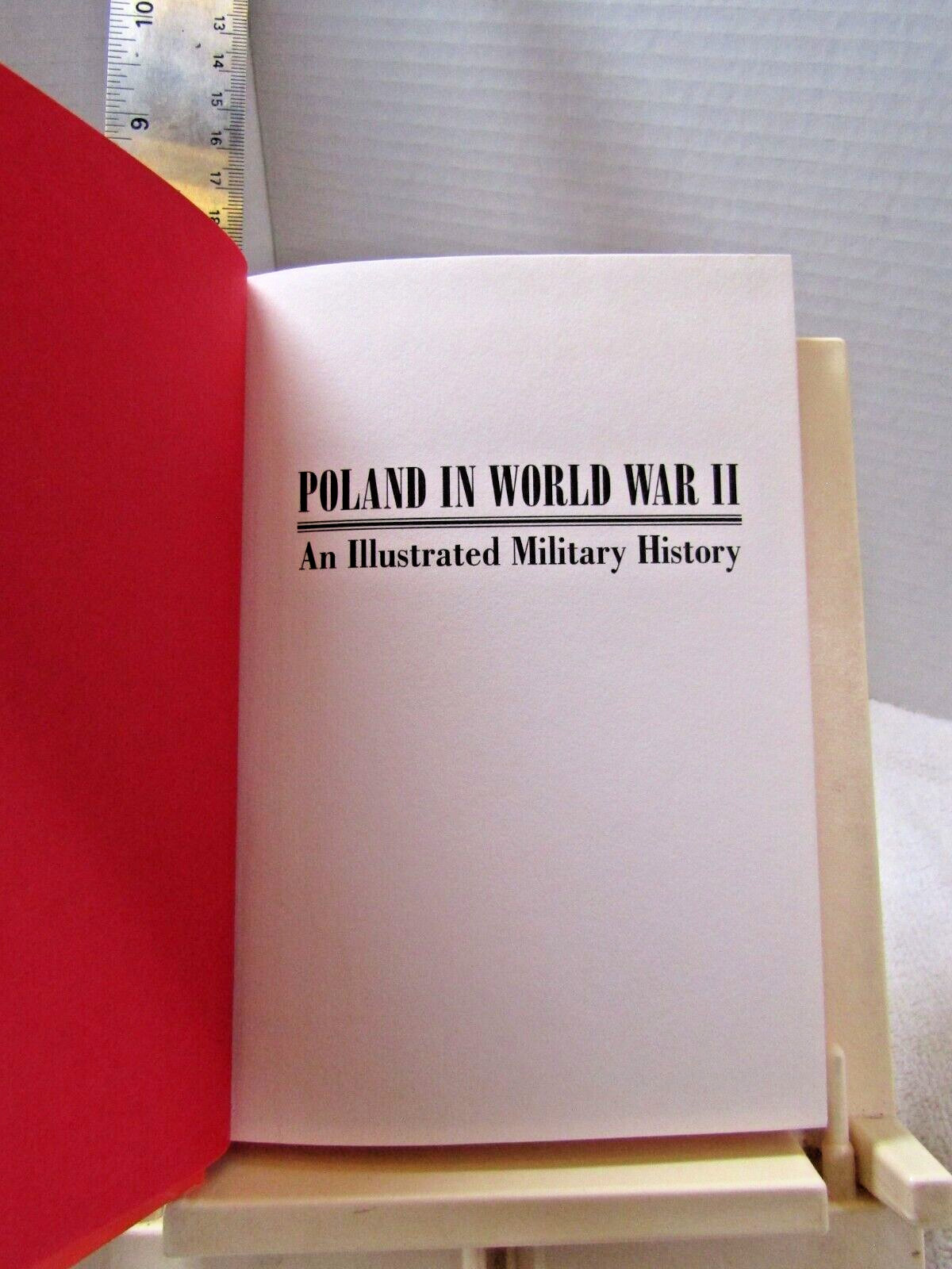 Poland in World War II: An Illustrated Military History HB photos NM 2000 Hempel