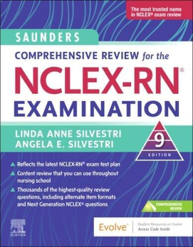 Saunders Comprehensive Review for the NCLEX-RN Examination – VERY GOOD